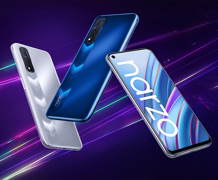 Realme Narzo 50A Press Renders Leaked Revealing Triple Rear Cameras, Dual Tone Design and More