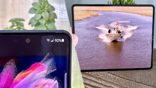 I just tested the Galaxy Z Fold 3’s under-display camera — and it’s not great