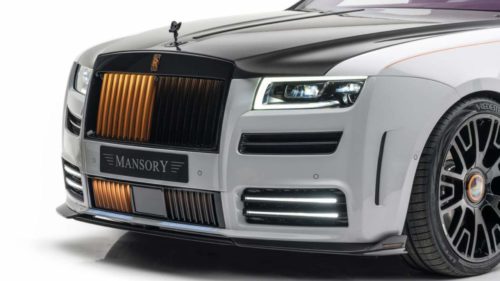 Mansory Rolls-Royce Ghost has 720HP and orange accents