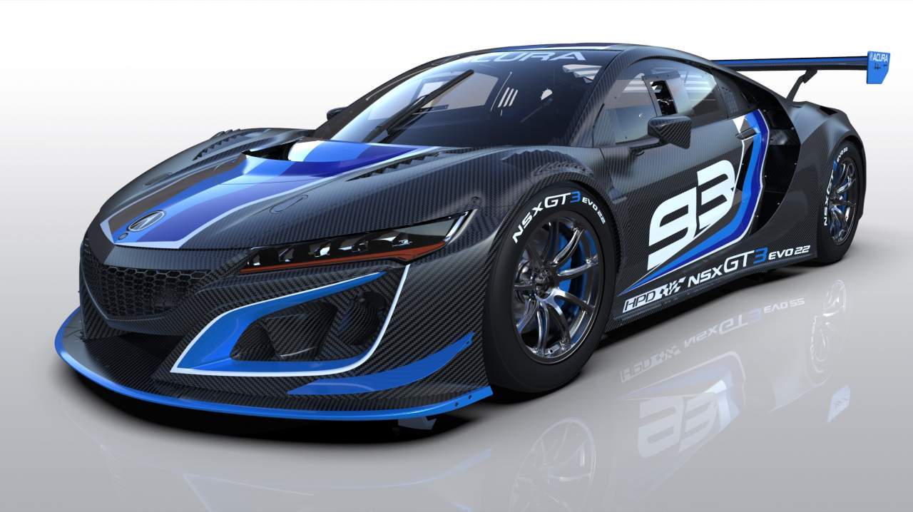 Acura NSX GT3 Evo22 debuts with performance updates