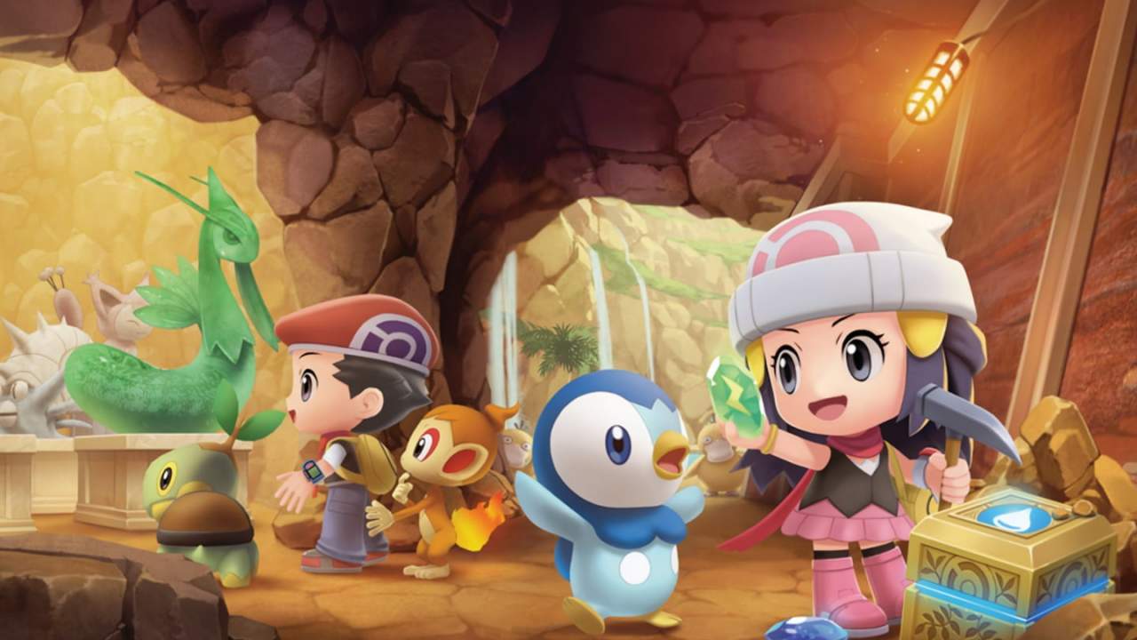 New Pokemon Brilliant Diamond and Shining Pearl