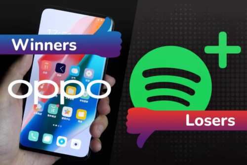 Winners and Losers: Oppo’s groundbreaking innovation, and Spotify’s abysmal new tier