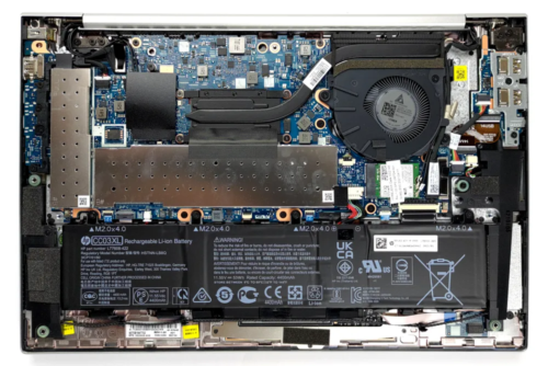 Inside HP EliteBook 840 G8 – disassembly and upgrade options