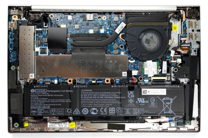 Inside HP EliteBook 840 G8