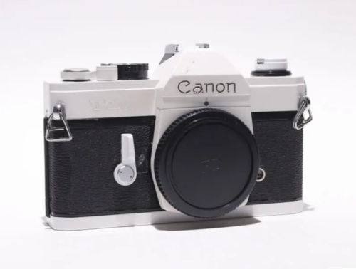 This Beautiful White Canon TLB Belongs in Your Hands Shooting Film