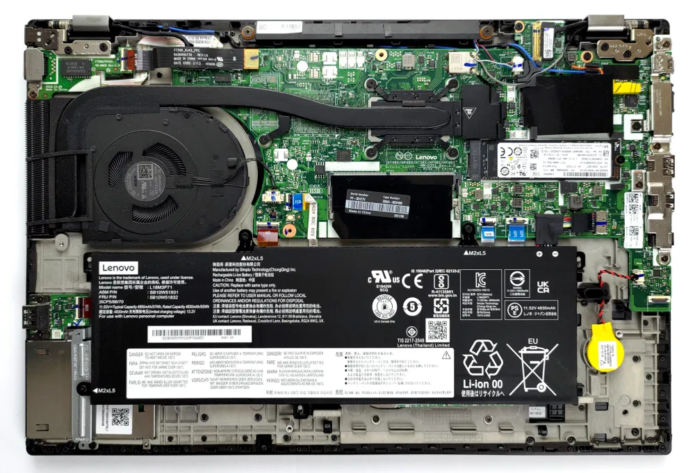 Inside Lenovo ThinkPad T15 Gen 2