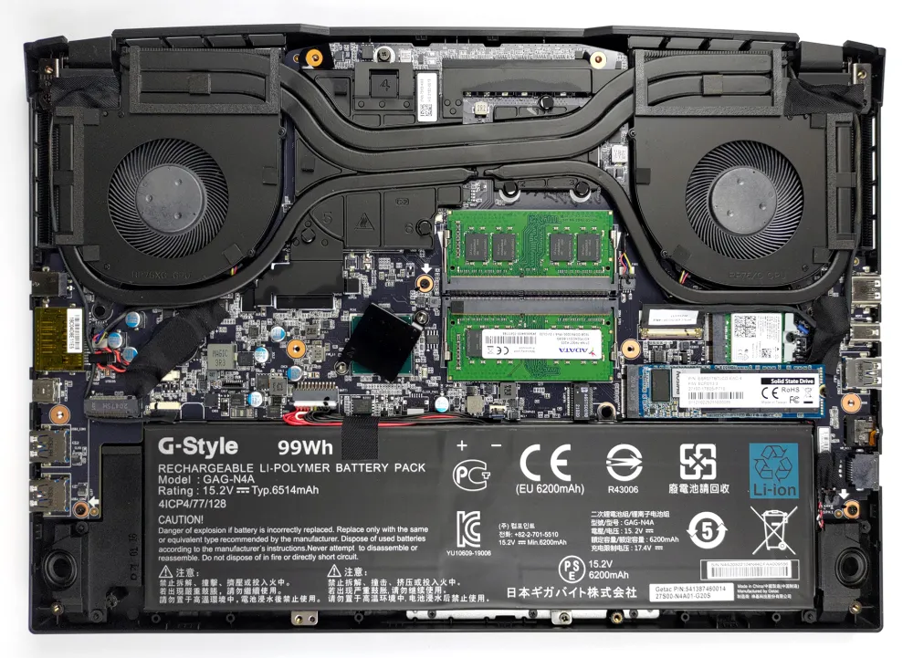 Inside GIGABYTE AORUS 15G (RTX 30)