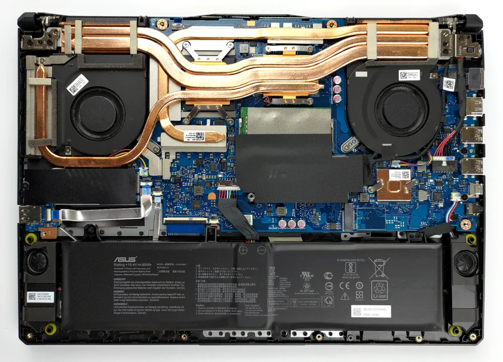 Inside ASUS TUF Gaming F15 (FX506, 2021)