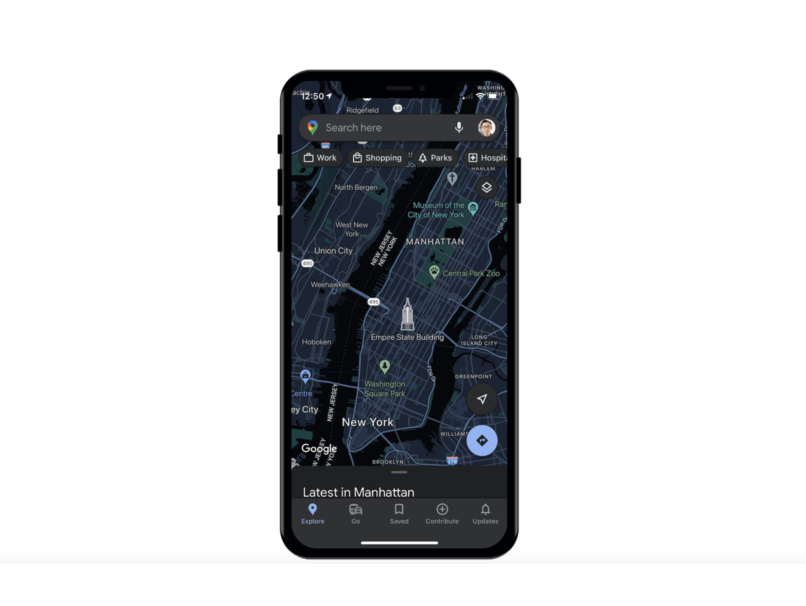 Google Maps on iOS finally gets dark mode and more overdue upgrades