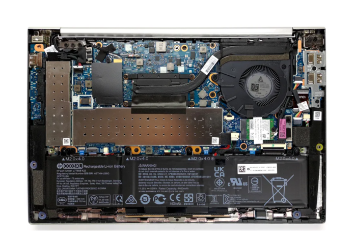 Inside HP EliteBook 830 G8