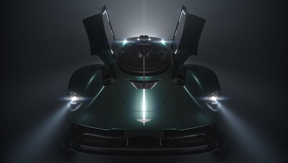 Aston Martin Valkyrie Roadster to Be Revealed at Pebble Beach