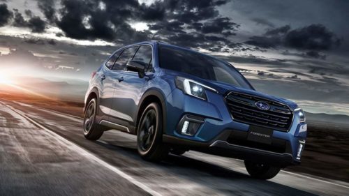 Subaru reveals an updated Forester for Japanese consumers