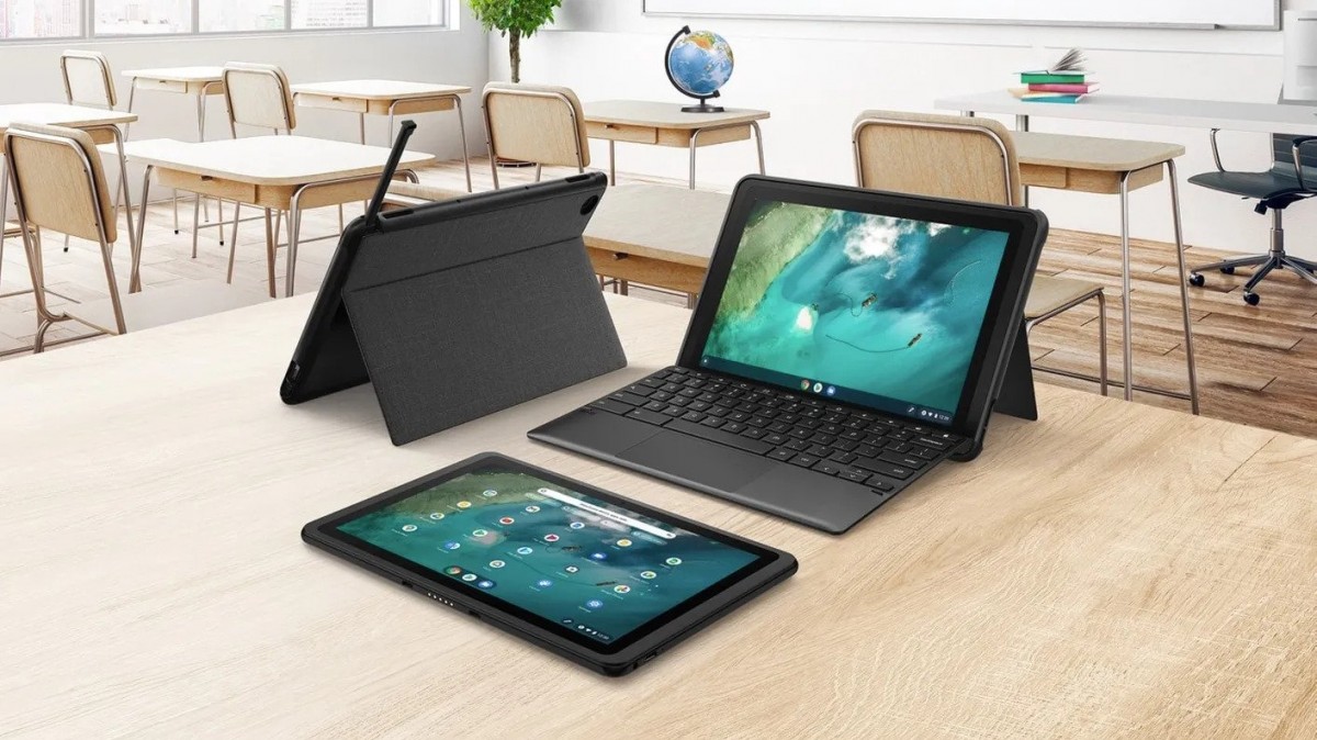 Asus Chromebook Detachable CZ1 pairs MediaTek Kompanio SoC with shockproof casing
