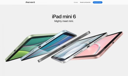 Latest iPad mini 6 renders show out all color options and highlight specs