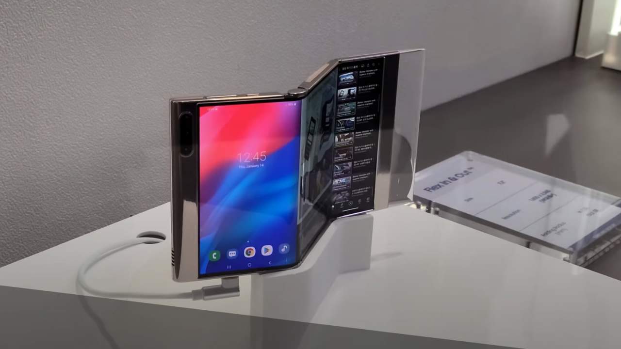 See Samsung’s wacky “Multifolding” and flexible displays in action