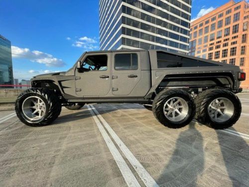 Apocalypse Hellfire 6×6 Visits Jay Leno’s Garage As Bonkers Jeep Gladiator Conversion