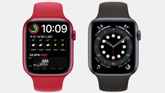 Apple Watch Series 7 v Watch Series 6