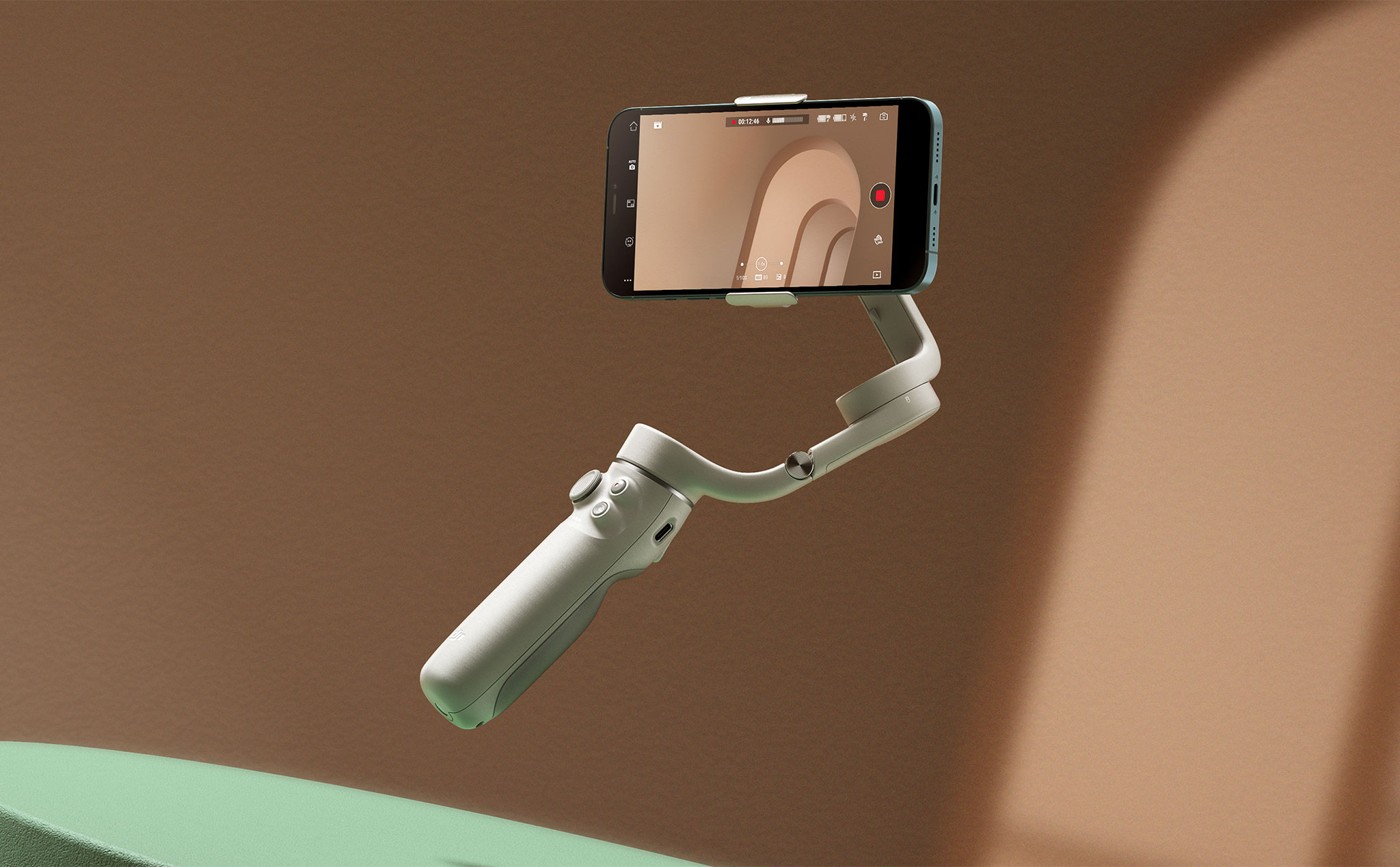 DJI OM 5 is a selfie stick and a smartphone gimbal in one, comes with