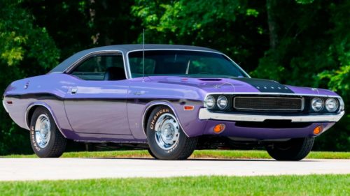 Plum Crazy 1970 Dodge Challenger R/T goes to auction