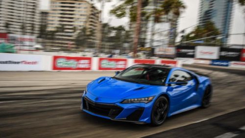 2022 Acura NSX Type S breaks the production car lap record at Long Beach