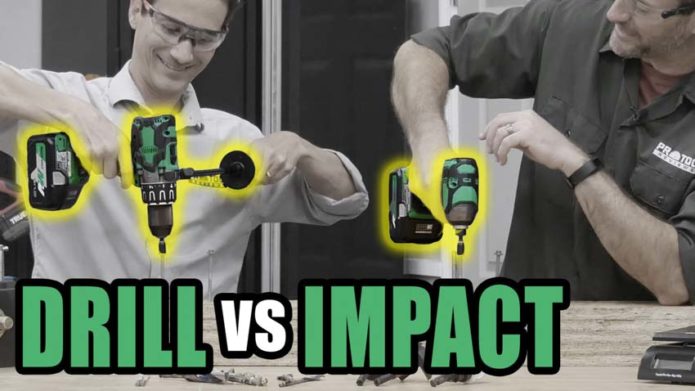 Hammer Drill vs Impact Driver