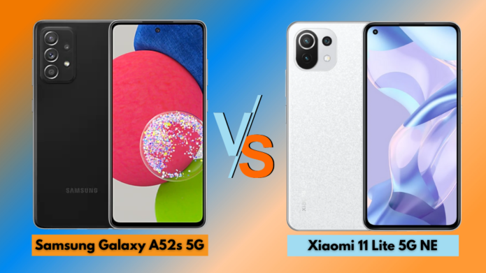 Samsung Galaxy A52s 5G vs Xiaomi 11 Lite 5G NE