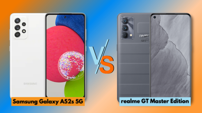 Samsung Galaxy A52s 5G vs realme GT Master Edition