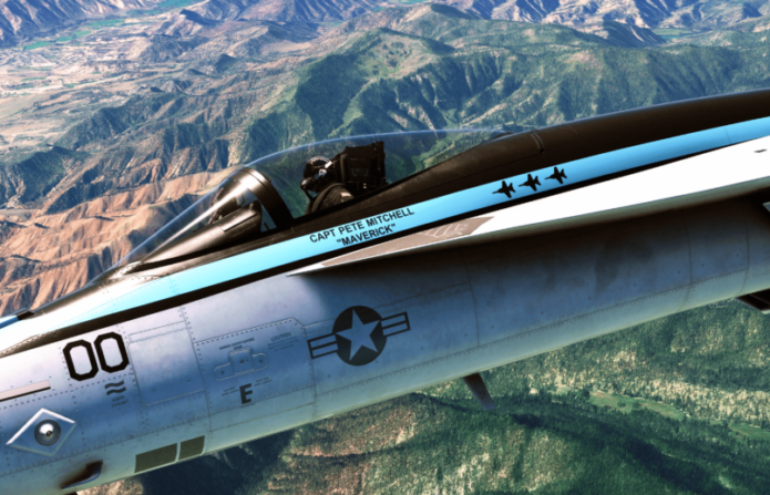Microsoft Flight Simulator Top Gun DLC