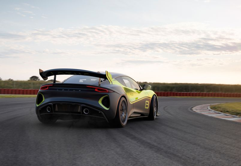 Lotus Emira GT4 Race Car
