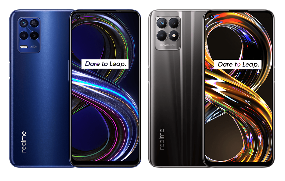 realme 8s 5G and realme 8i
