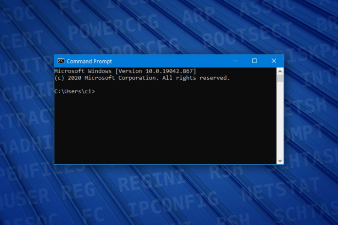 Command Prompt in Windows