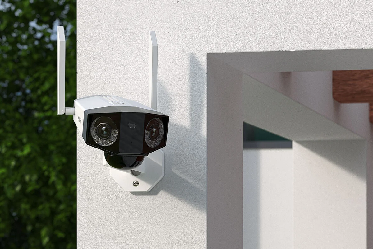 Reolink Duo security cameras use twin lenses for an extra-wide field of view