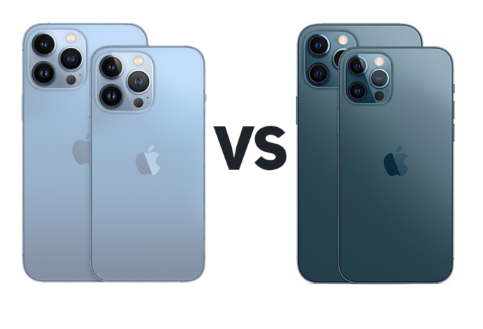 iPhone 13 Pro, 13 Pro Max vs iPhone 12 Pro, 12 Pro Max