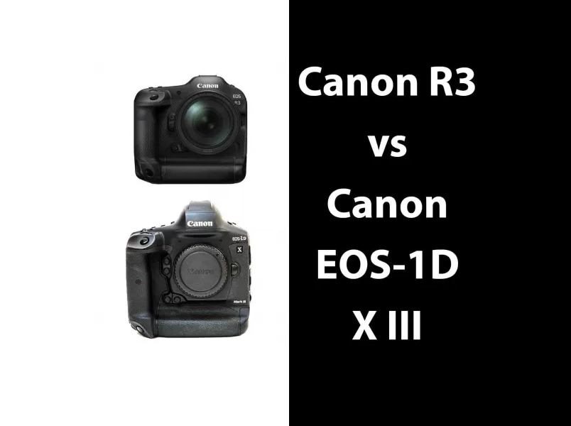 canon eos 1d x mark iii vs r5