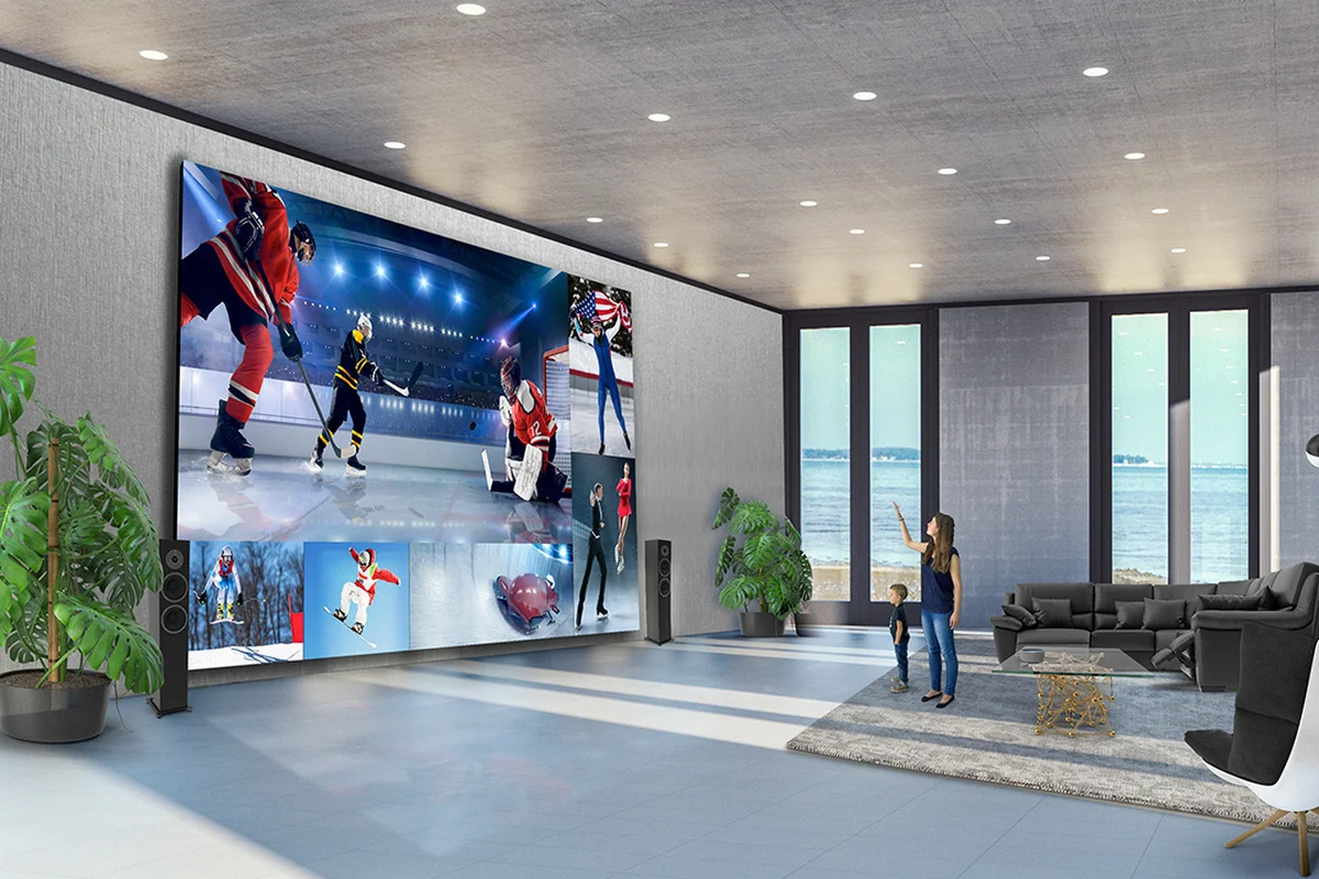 LG’s mammoth Extreme Home Cinema Displays come in screen sizes up to 325 inches