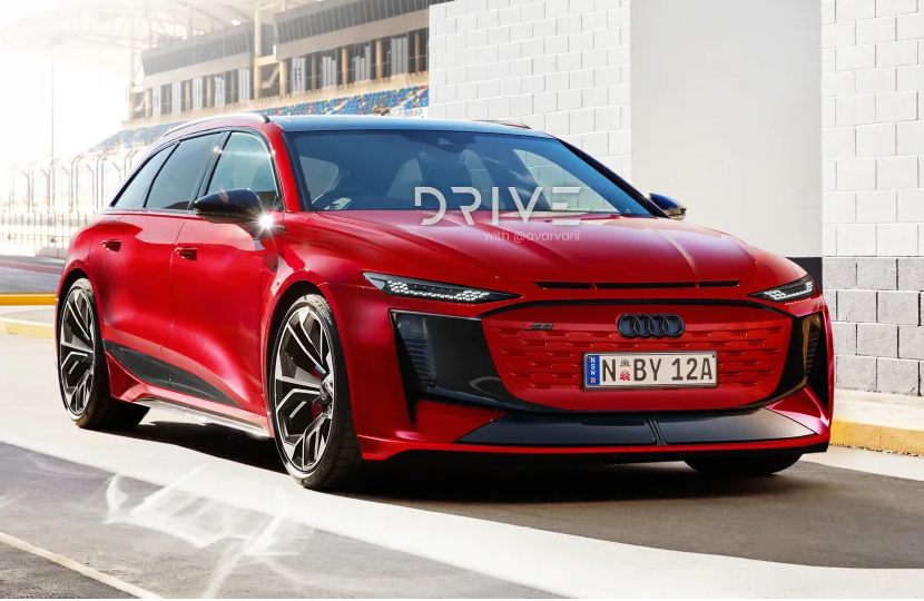 2025 Audi RS6 E-Tron Avant imagined: 530kW electric super-wagon on the cards