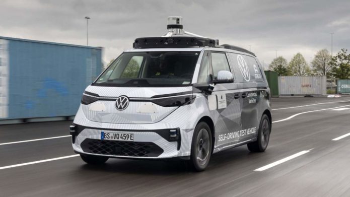 Argo AI and VW self-driving test vehicle