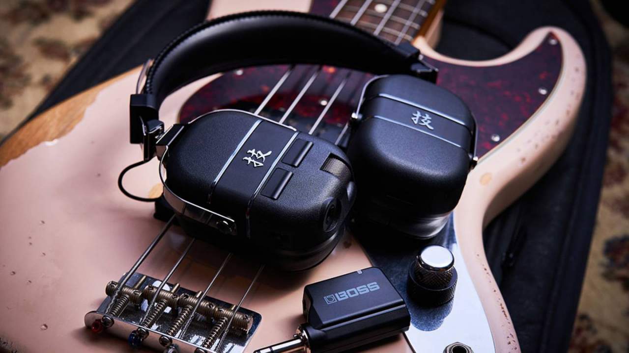 Boss Waza-Air Bass headphones