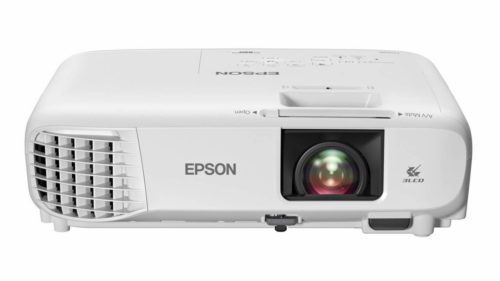 Epson 880X 3LCD 1080p projector features integrated Android TV and Chromecast
