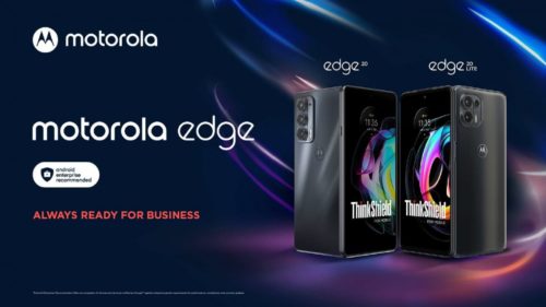 Motorola launches Business Edition versions of the Edge 20 and Edge 20 Lite