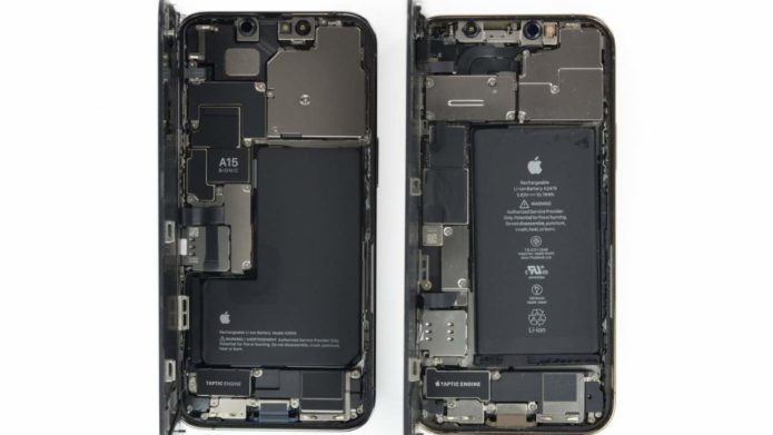 iPhone 13 Pro iFixit teardown