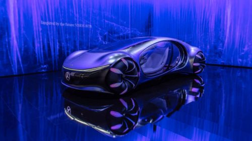 Mercedes-Benz VISION AVTR systems can be controlled with the mind