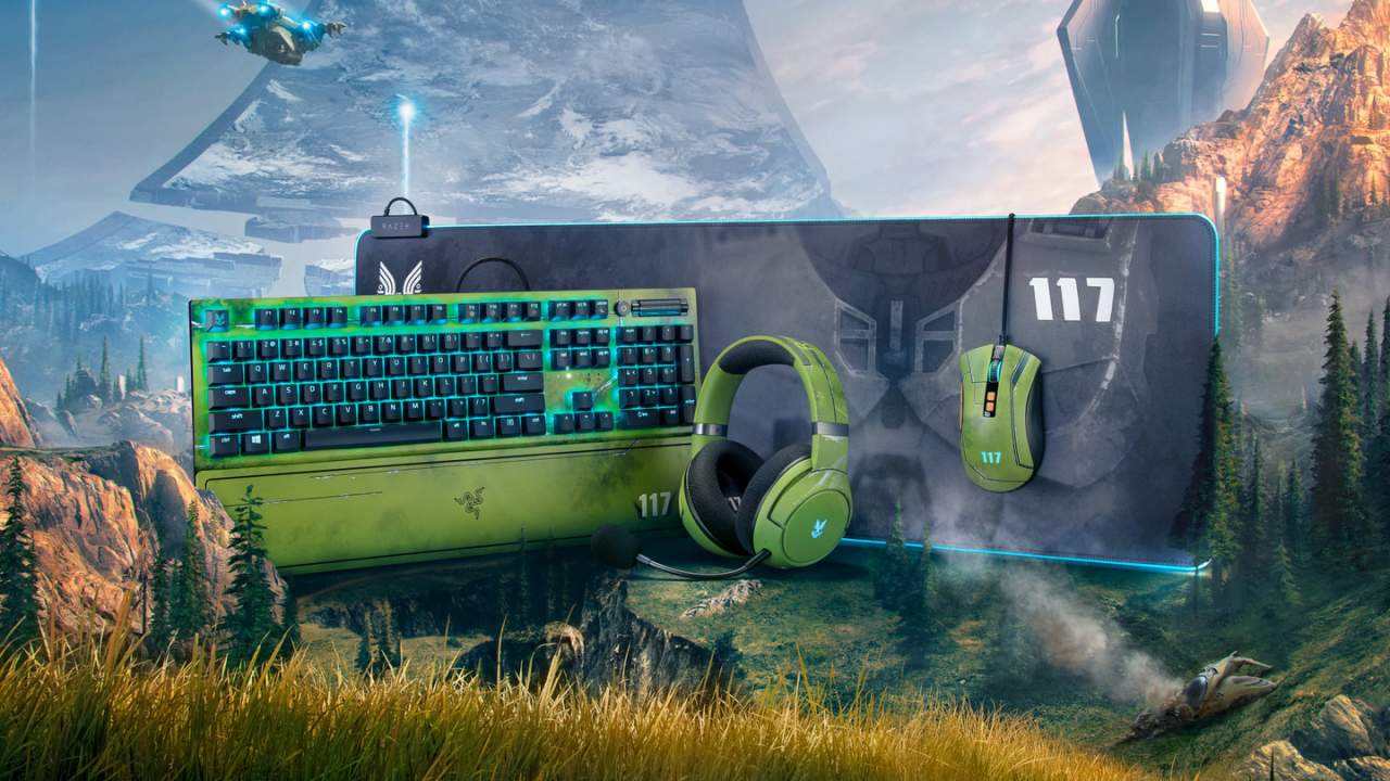 Halo Infinite edition Razer accessories