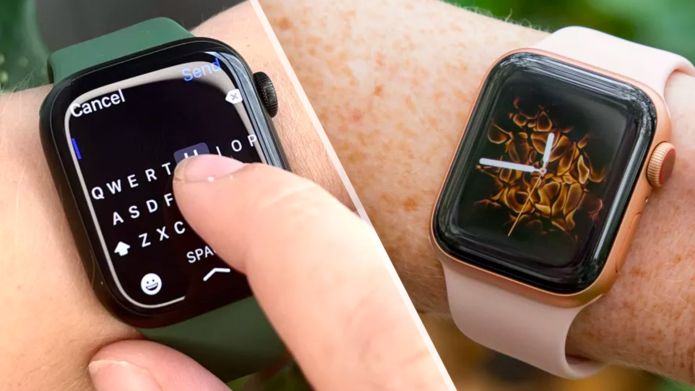 Apple Watch 7 vs Apple Watch 4