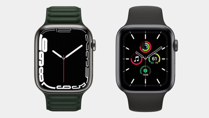 Apple Watch Series 7 v Watch SE