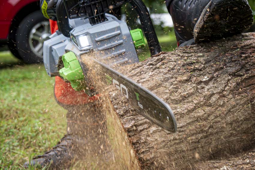 EGO 18 CORDLESS CHAINSAW CS1800 REVIEW GearOpen