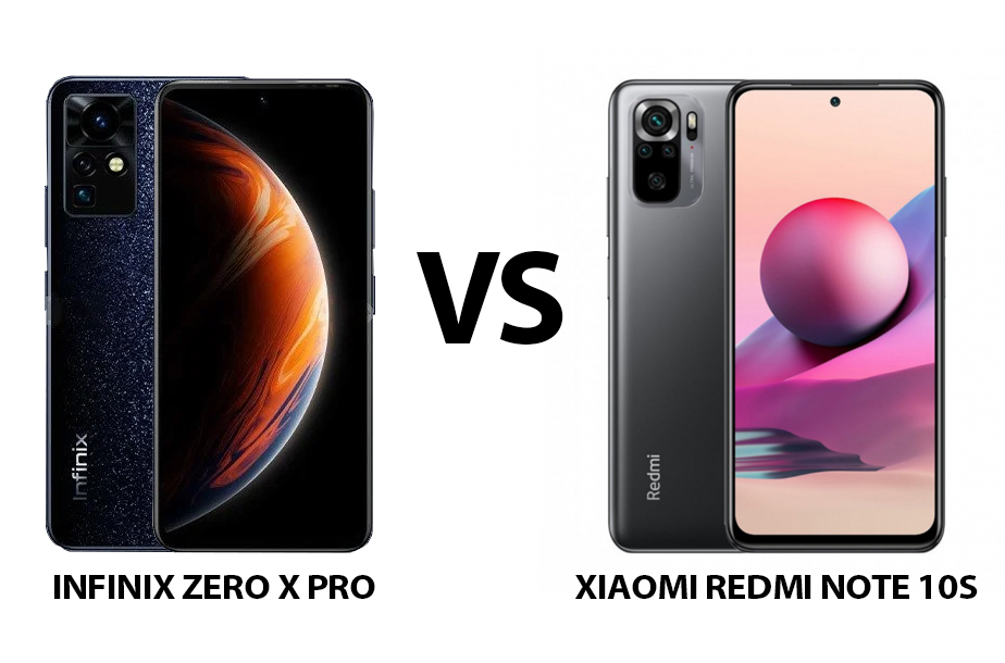 Infinix ZERO X Pro vs Xiaomi Redmi Note 10S