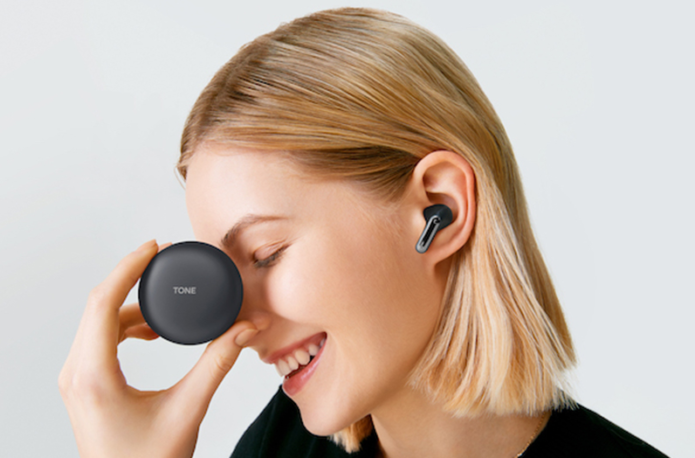 LG TONE Free FP9 wireless earbuds