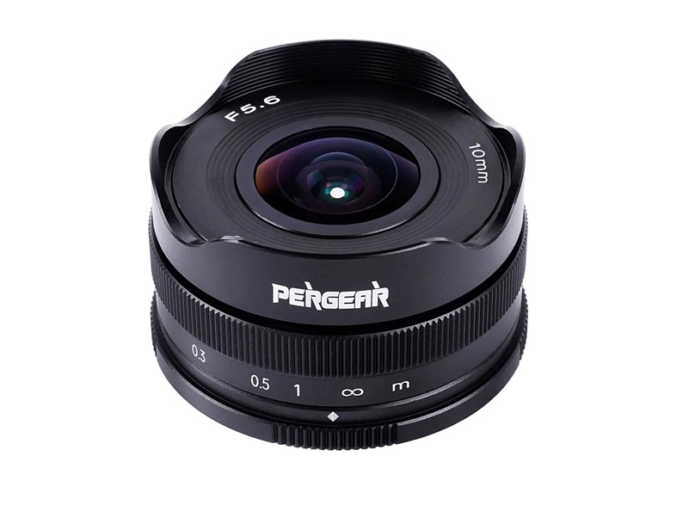 Pergear 10mm F5.6 fisheye lens