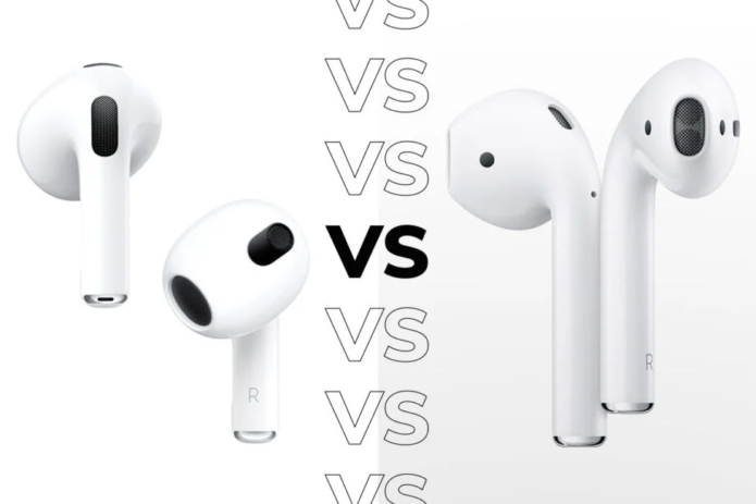 AirPods 3 vs AirPods (2019)
